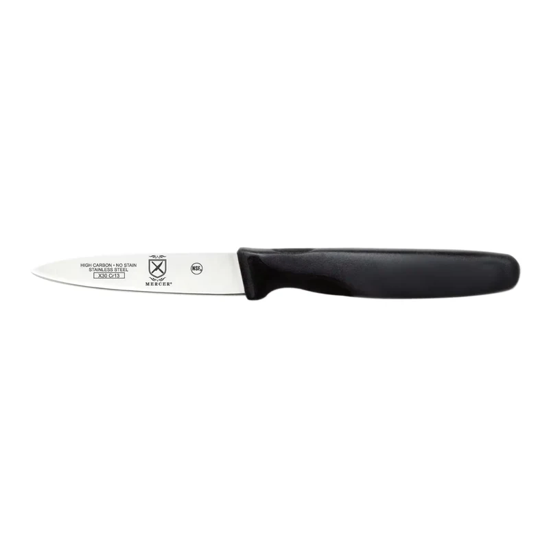 Paring Knife Mercer Culinary® High Carbon Steel MILLENNIABLK 3" D/S MK-1238563
