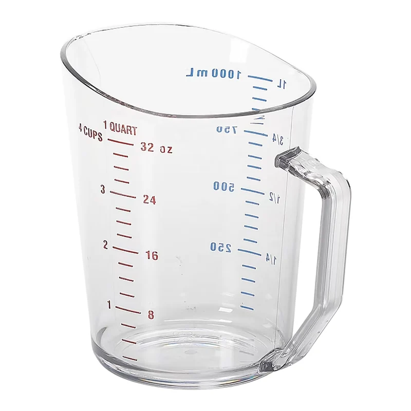 Measuring Cup Cambro Polycarbonate CAMWEAR POLYCARBONATE CLR 1QT D/S MK-1238520