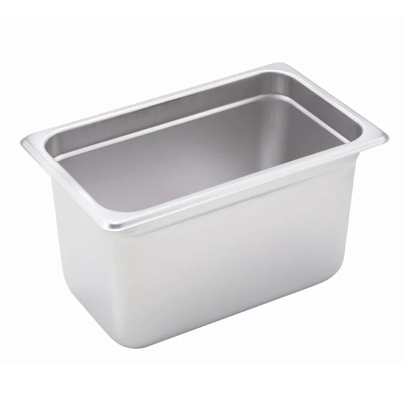 Food Pan Darling Foodservice Stainless Steel S/STL FOURTHSZ 6" D/S MK-1238504