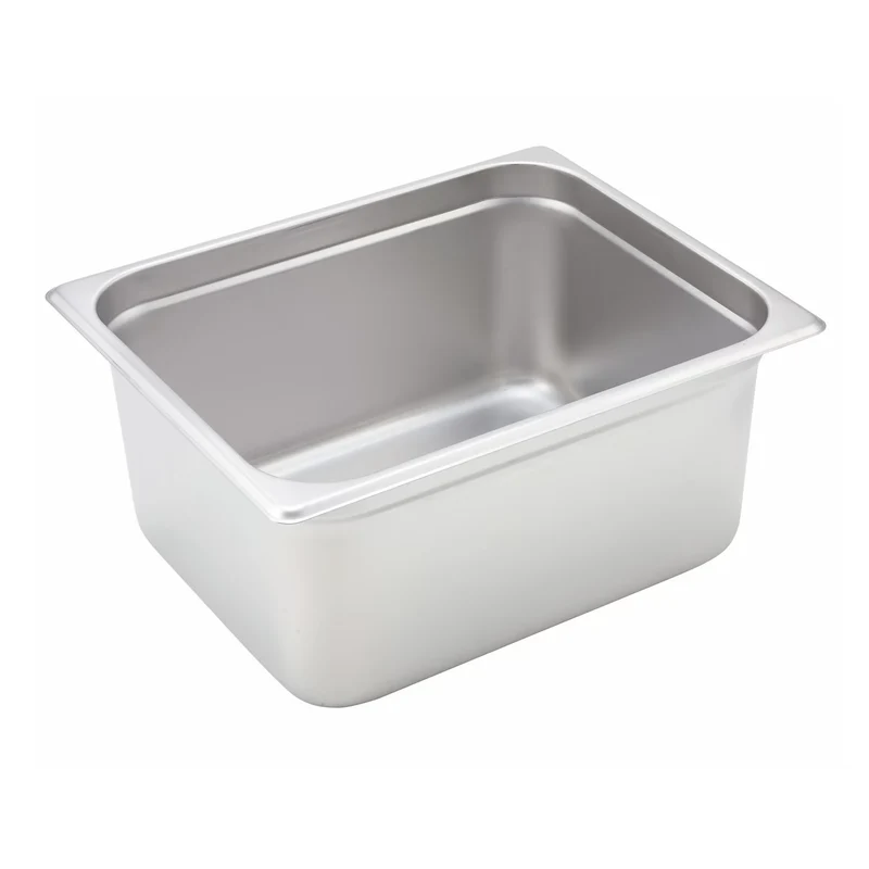 Food Pan Darling Foodservice Stainless Steel S/STL HALF SZ 6" D/S MK-1238638