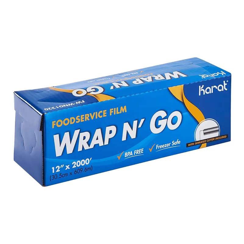 Film Wrap Darling Foodservice Film W/CUTTER 12"X2000' D/S MK-1238555