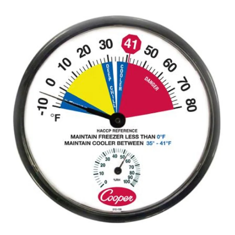 Thermometer / Thermerstat / Sensor / Probe Cooper-Atkins® Cooler / Freezer Thermometer 10/80F 14" MK-1248139