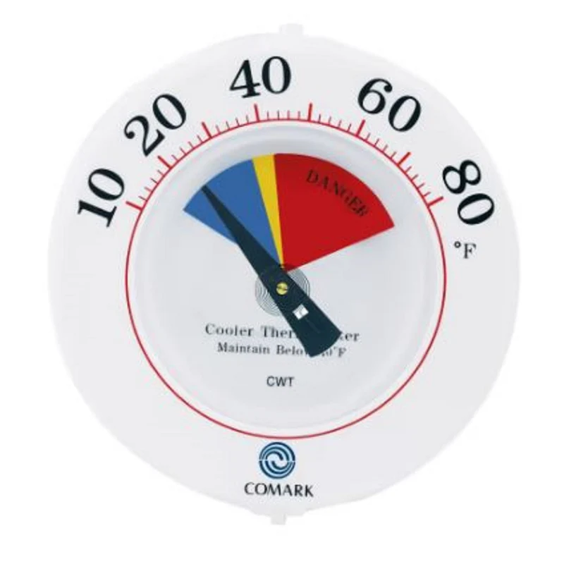 Thermometer / Thermerstat / Sensor / Probe Comark® Cooler Wall Thermometer 6" DIA MK-1248135