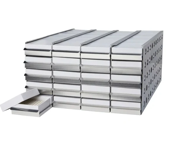 Shelves / Basket / Drawer / Rack / Tray Thermo Scientific™ Freezer Drawer Rack, 4 Racks of 100 Boxes Each SHELF/RACK 400 4DRWR D/S MK-1251311