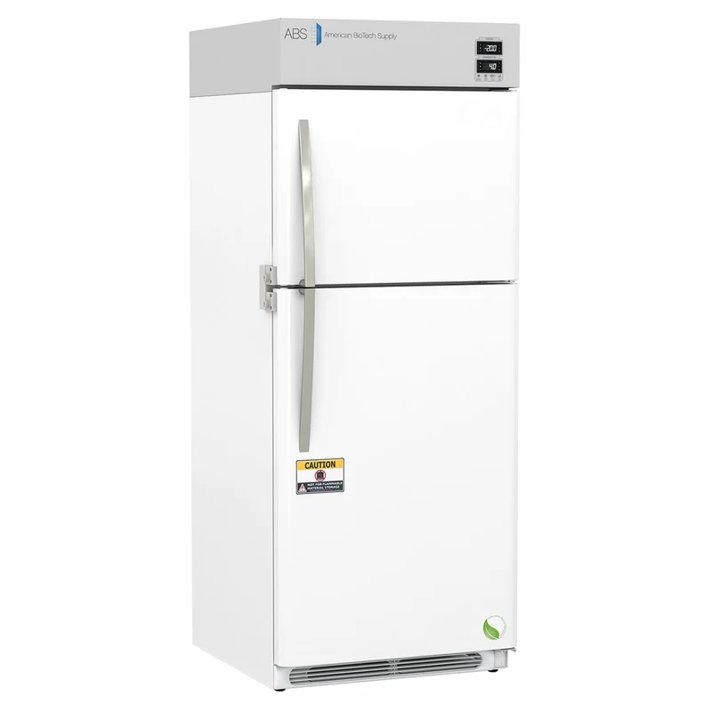 Upright Refrigerator / Freezer ABS® Laboratory Use 16 cu.ft. 2 Solid Swing Doors Automatic Refrigerator / Cycle Freezer Defrost AMERICANBIOTECH MK-1239372