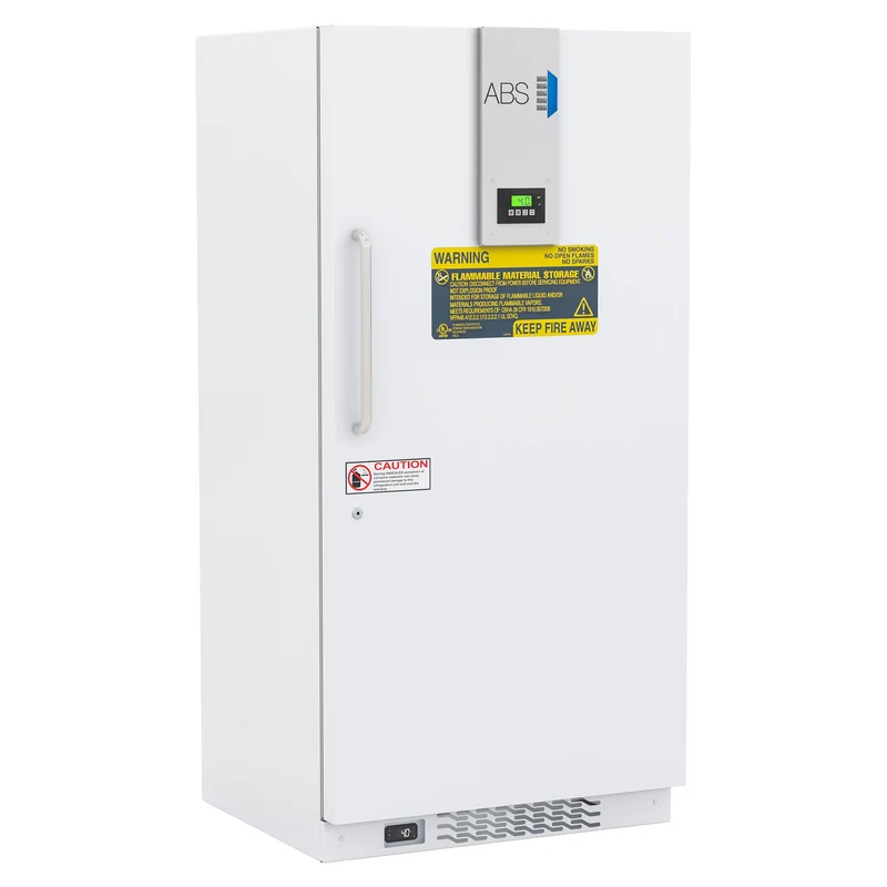 Flammable Storage Refrigerator ABS® Laboratory Use 17 cu.ft. 1 Solid Swing Door Cycle DefrostREFRIGERATOR, STORAGE PREMIER FLAMMABLE MK-1234094