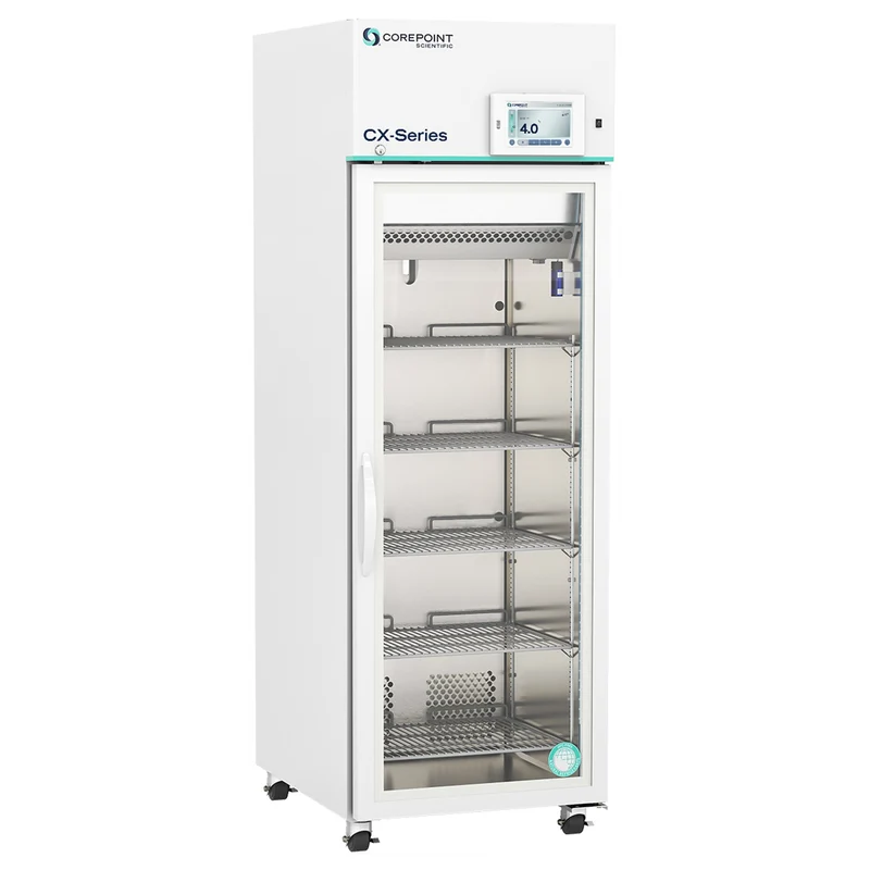 Upright Refrigerator Premium CX Series Laboratory Use 23 cu.ft. 1 Glass Swing Door Cycle Defrost LAB CX SERIES TOUCHSCREEN MK-1266709