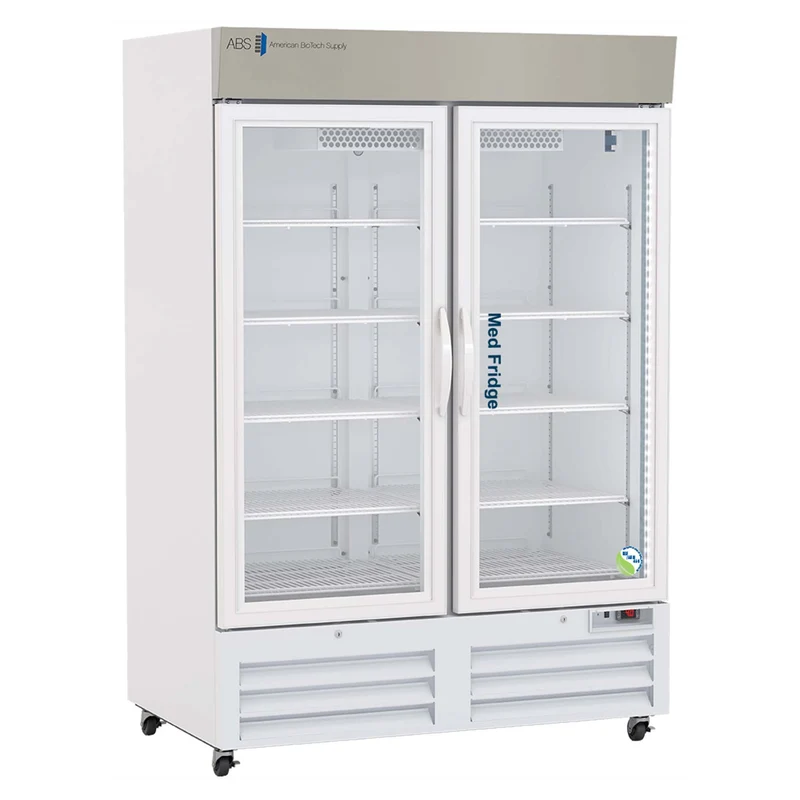 Upright Refrigerator ABS® Pharmaceutical 49 cu.ft. 2 Swing Glass Doors Cycle Defrost PHARMACY UPRT MK-1220734