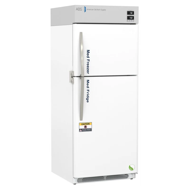 Undercounter Refrigerator / Freezer ABS® Laboratory Use 16 cu.ft. 2 Solid Swing Doors Automatic Refrigerator / Cycle Freezer Defrost AMERICANBIOTECH RT HINGE MK-1239373