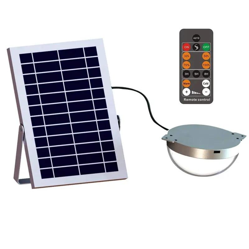 Wicked Bright Dual Color Solar Flood Light With A Heavy Duty Wireless Remote And Fully Automatic Dusk To Dawn Sensor For Top Notch Outdoor Patio Waterproof Wall And Ceiling Mounting