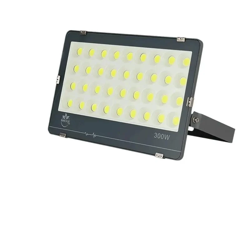 300W LED Outdoor Flood Light Waterproof Ultra Bright Area Lighting Durable Workhorse Build With Adjustable Swivel Bracket Quick Hook Up For Yard Driveway Parking Lot And Warehouse