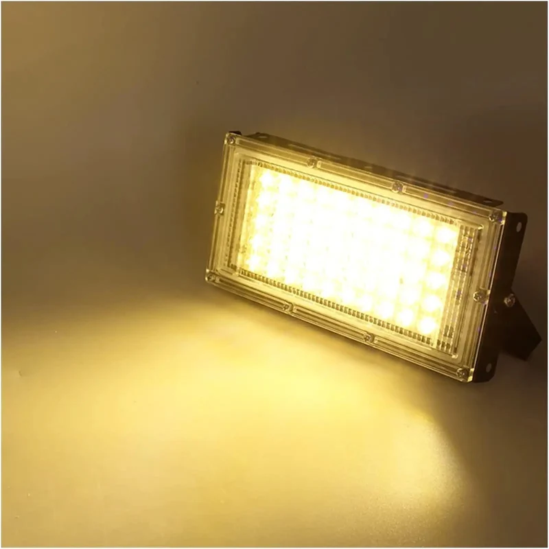 Heavy Duty Outdoor Security Lights Waterproof Led Floodlight With Die Cast Aluminum Build Ip65 All Weather Protection Smart Heat Sink Tech Built Tough And Ready To Shine Blazing Bright 100 Watt Cool White And 50 Watt Warm White For Any Job