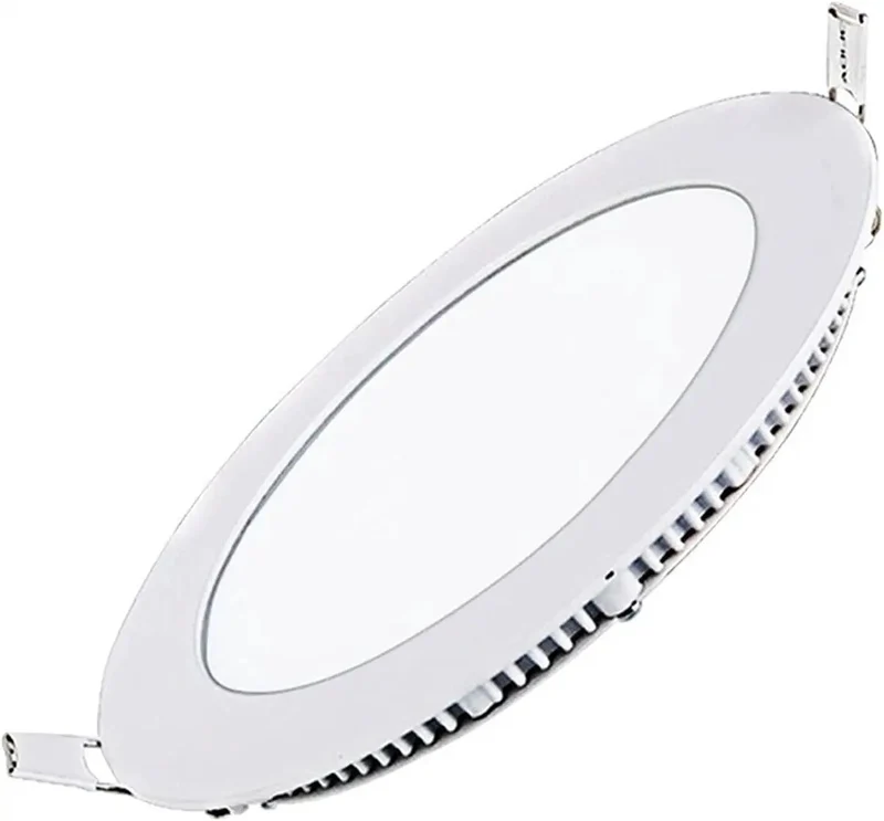 Ultra Slim LED Retrofit Recessed Downlight Trim Kit With Zero Drama Ten Minute Setup And Top Shelf Commercial Grade Dimmable Flush Mount Spotlight For Home Kitchens And Retail Spaces In Bold White Or Laid Back Warm Glow