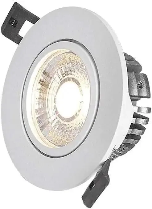 Round Metal Led Retrofit Ceiling Light Kit With Warm And Natural Light Dimmable Recessed Lighting Trim For Kitchen Bathroom Bedroom Zero Stress Setup Killer Room Vibe