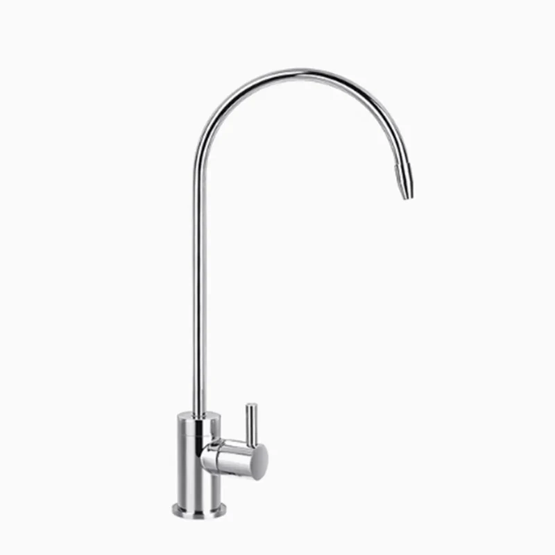 Top Shelf Solid Brass Kitchen Faucet With Pure Water Tap And Ceramic Filter Cartridge Single Lever Sink Mixer Built Different For Rust Proof Reliability And Smooth As Butter Operation Guaranteed