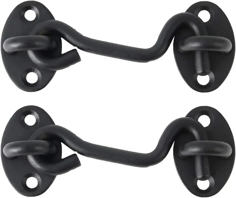 Top Shelf Stainless Steel Gate Hook And Eye Latch Hardware Kit With Complete Screw Bundle For Indoor Door Window Shed Barn Security Fittings That Delivers Badass Strength Daily