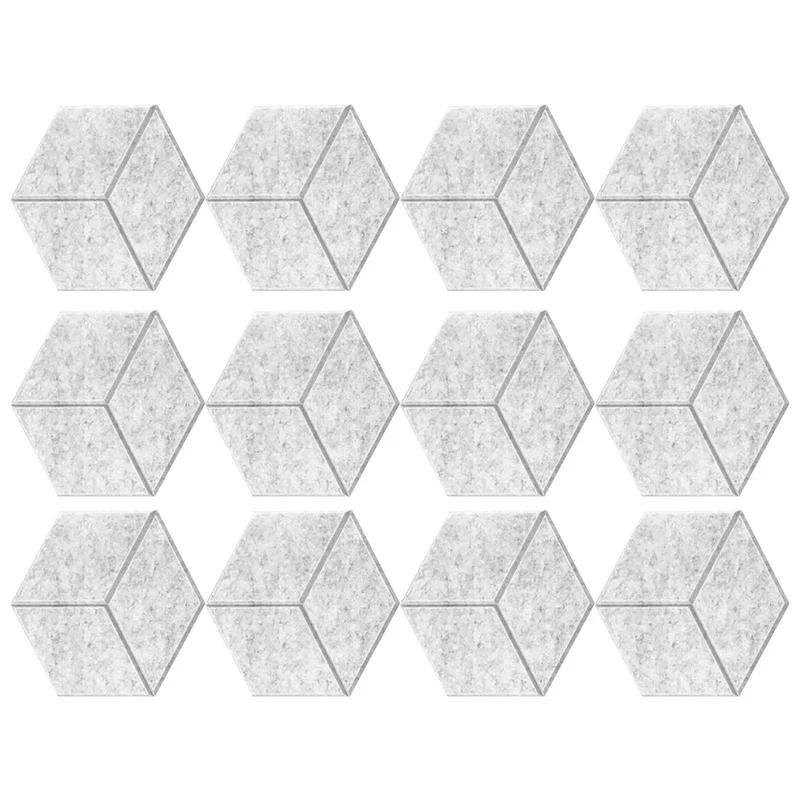 Twelve Pack Hexagonal Foam Soundproof Wall Panels Boost Your Home Theater Or Recording Studio With Sleek Design Block Echo For A Smooth Vibe And Crystal Clear Audio Game Changer Daily