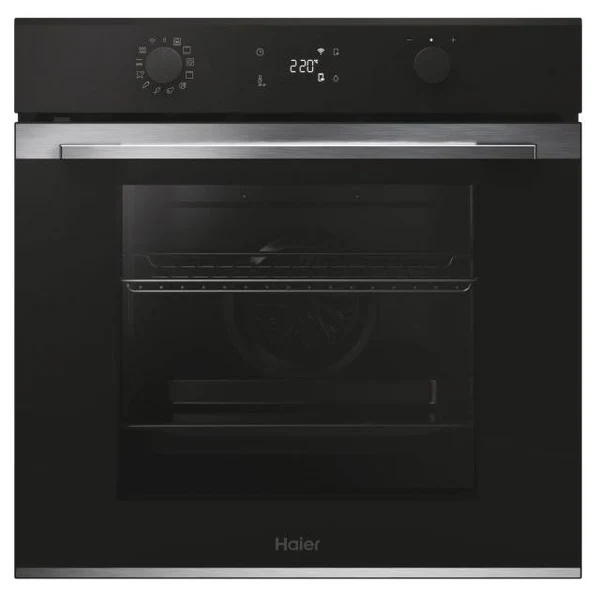 Ⓜ️🔵🔵🔵 Haier H6 ID23B3HTX - [📦🚨Spedizione immediata!🚚💨] Forno da incasso, Multi-level, 78 Litri, Idrolitico, 12 Funzioni, Controllo remoto avanzato e contenuti extra in App (Wi-Fi + BLUETOOTH®), Classe A++, Inox - L x P x A (mm) 595X595X568