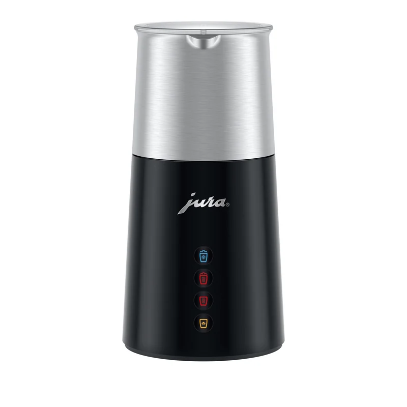 Ⓜ️🔵🔵🔵 JURA Cappuccinatore Hot & Cold 24331 - [📦🚨Spedizione immediata!🚚💨] Cappuccinatore e montalatte di altissima qualità, ACCIAIO INOX, per bevande calde e fredde, schiuma di latte, latte caldo, latte e cioccolato, motore ad induzione