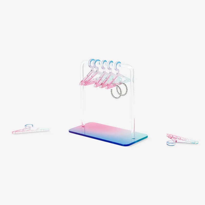 Gradient jewellery stand for earrings