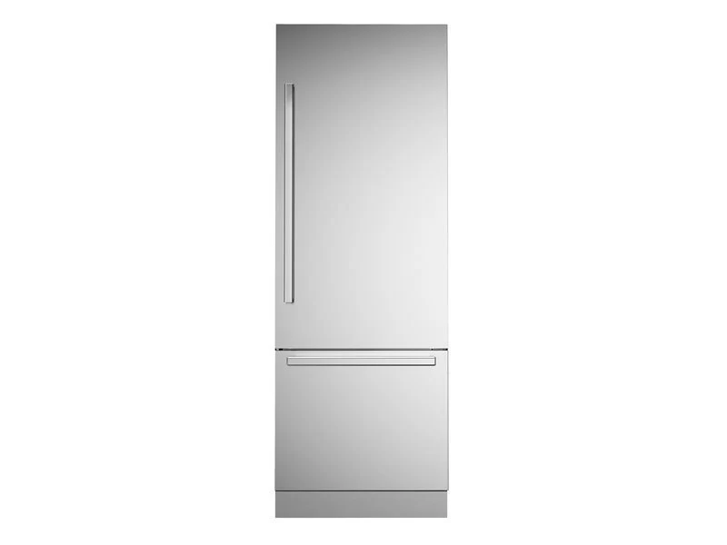 Ⓜ️🔵🔵🔵 BERTAZZONI RBM75S5FPNS + 901605 + 901467 - Frigorifero Combinato, Incasso, 75 cm, Acciaio inox, Serie Professional, Ice-Maker, Distributore d'Acqua, 323L Frigorifero, 126L Congelatore, Dual Cooling Total No-Frost, Nuova Classe E