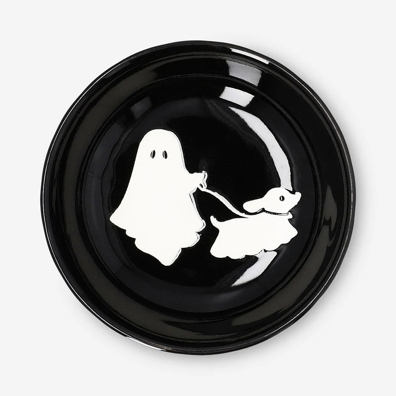 Bowl with debossed ghost print - 14 cm
