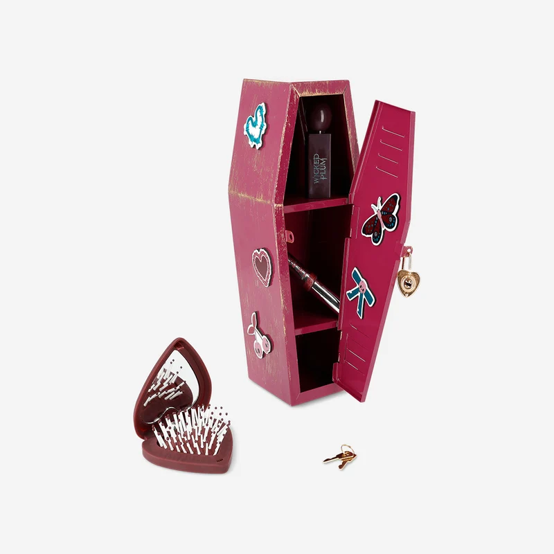 Coffin locker with magnets