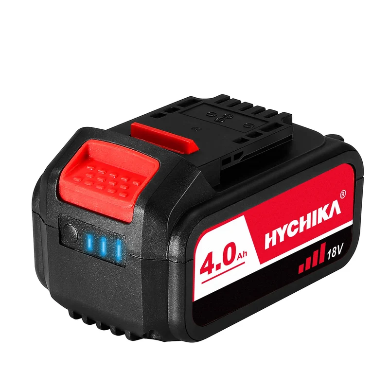 HYCHIKA 18V Batteria Ricaricabile, 4.0Ah Batteria di Ricambio, per HYCHIKA 18V Sega a Gattuccio