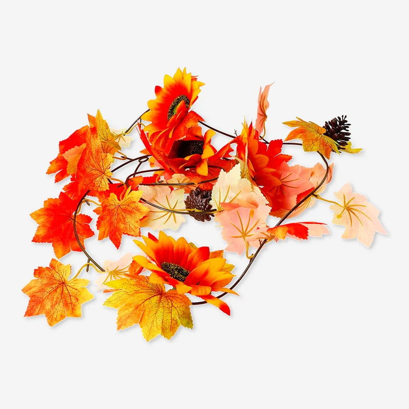 Decorative autumn leaves for table decoration