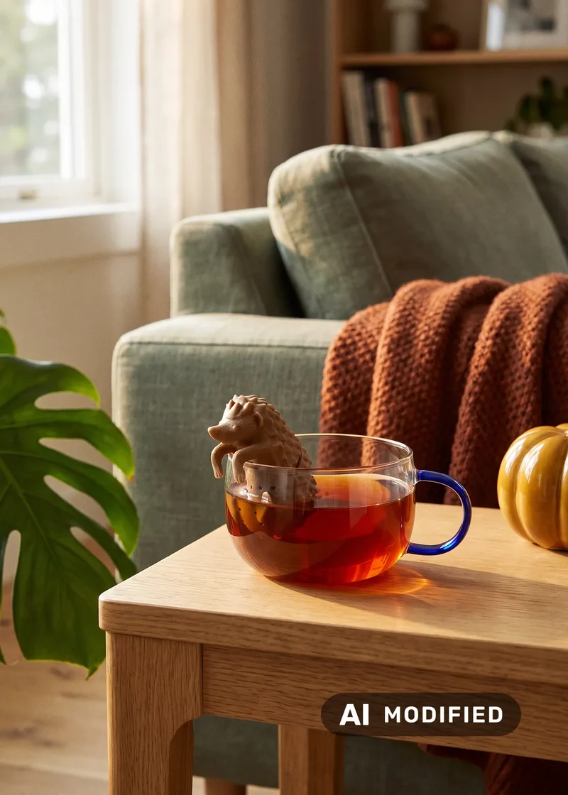 Hedgehog tea infuser