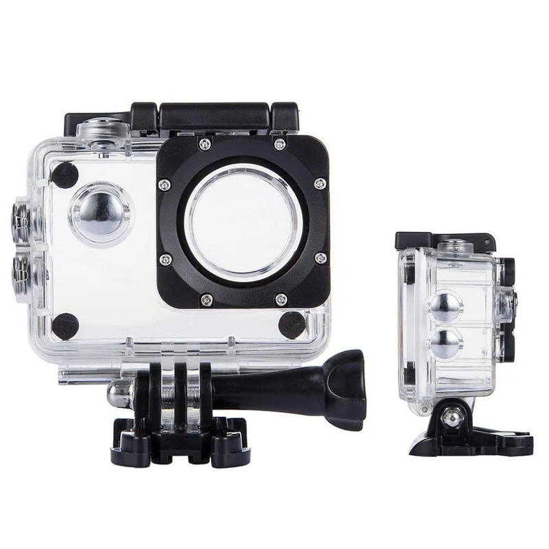 Custodia Protettiva Impermeabile compatibile con SJ4000 WiFi/AKASO EK7000/ Victure/GOOKAM/Jadfezy/Apexcam Action Camera Custodia Protettiva Impermeabile Subacquea