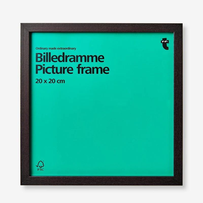 Black Picture Frame - 20x20 cm