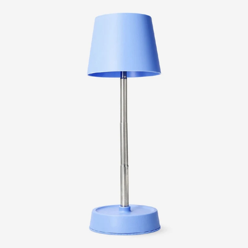 Outdoor cosy lamp - Blue lamp with three light settings