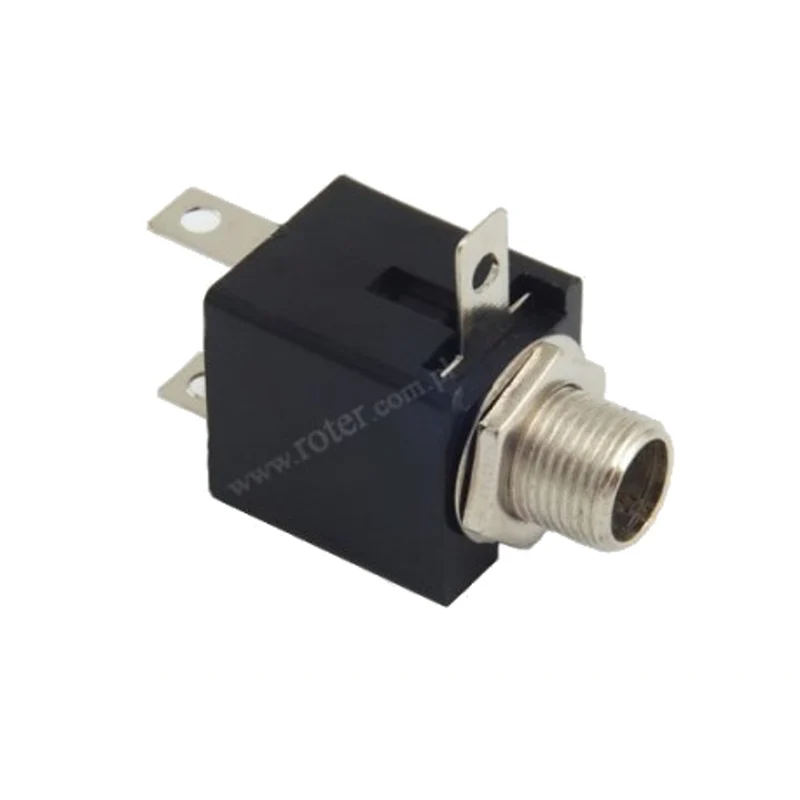Custodia in plastica stereo con jack jack da 6,3 mm