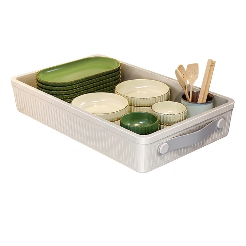 Pull-Out Sliding Cabinet Shelf — Kitchen & Pantry Storage Organiser (M/L)