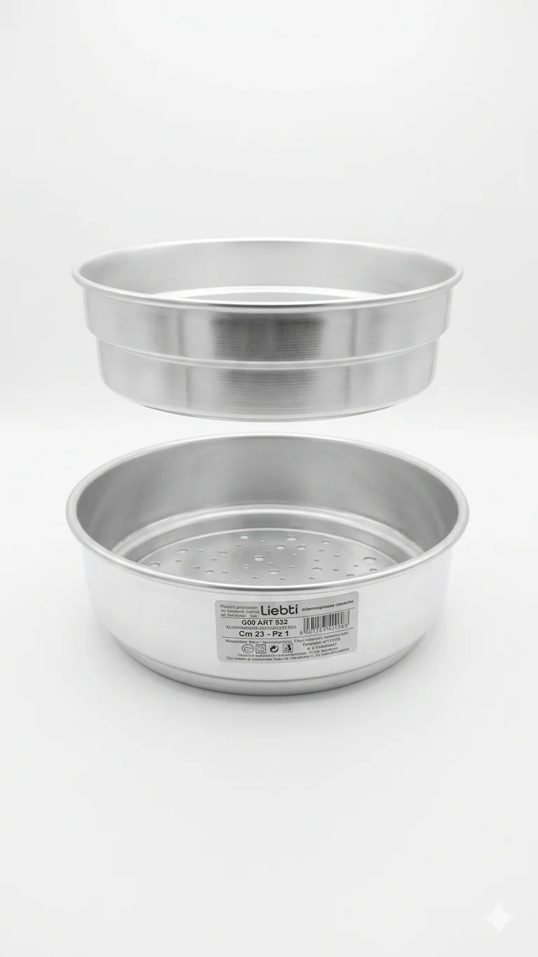 Liotti Infarinapesce Professionale in Alluminio 23 cm – Sistema Tradizionale per Fritture Perfette e Croccanti