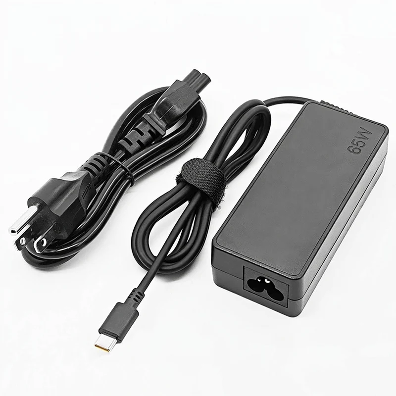 65W USB‑C Laptop Charger (20V 3.25A) – Compatible with Lenovo ThinkPad X1, Yoga & more