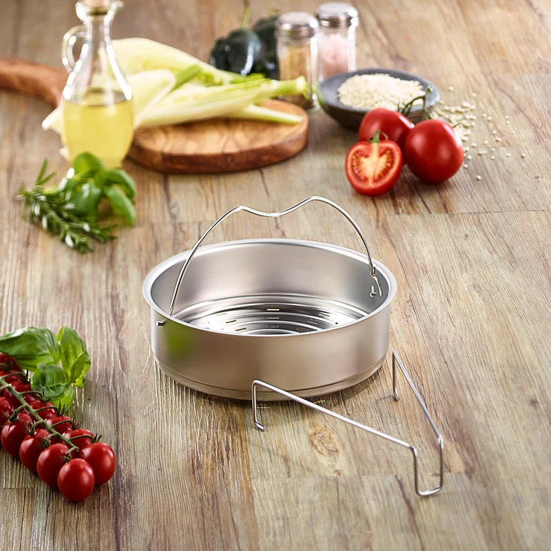 Accesorio cestillo con puente para cocinar al vapor Fissler