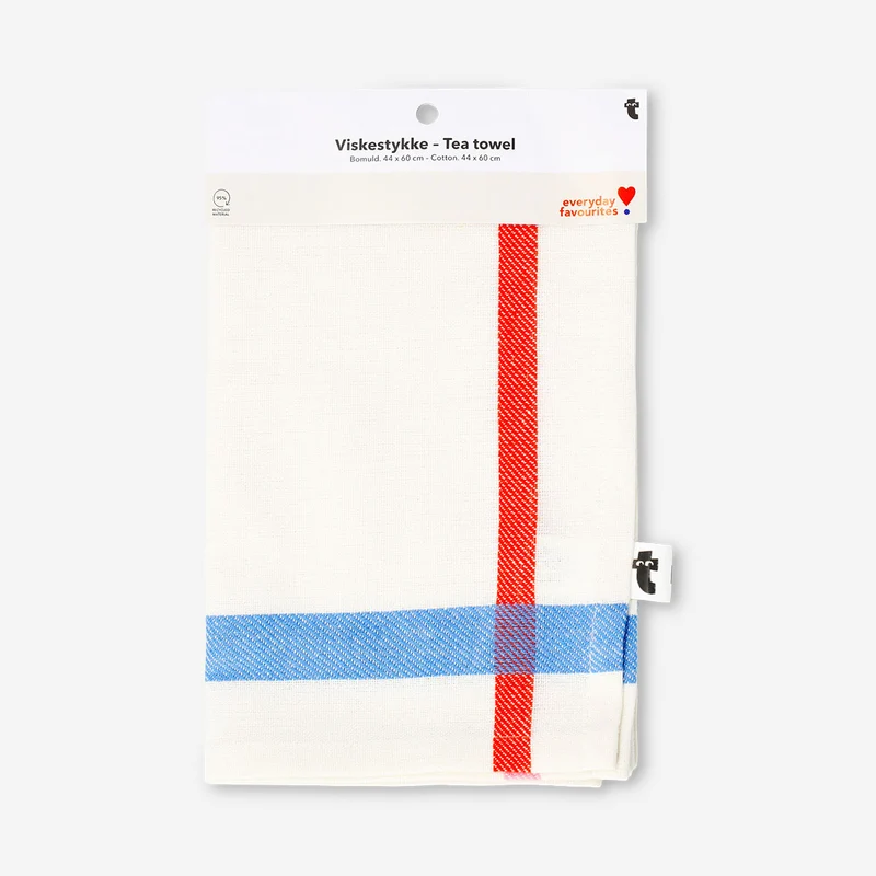 White tea towel - 44x60 cm