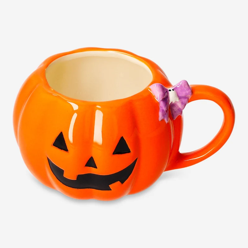 Pumpkin mug with bow - 250 ml