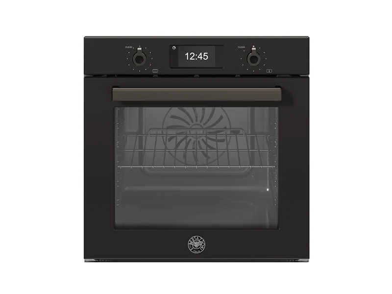 Ⓜ️🔵🔵🔵 BERTAZZONI FPRO6117CTN3 - Forno elettrico, Incasso, 60 cm, Carbonio, Serie Professional, 11 Funzioni, Display TFT, Pirolitico, Total steam, Nuova classe A++