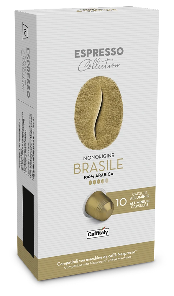 Monorigine Brasile - Compatibile Nespresso Alluminio
