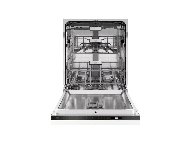 Ⓜ️🔵🔵🔵 BERTAZZONI DW60S3IBPSV - Lavastoviglie, Incasso, A scomparsa totale, Cerniere sliding, 60 cm, Serie Professional, 16 coperti, 3 cestelli, Classe B
