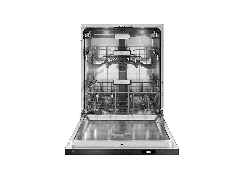 Ⓜ️🔵🔵🔵 BERTAZZONI DW60S3IAPSC - Lavastoviglie, Incasso, A scomparsa totale, Porta sliding, 60 cm, Serie Professional, Display a LED, 16 coperti, 3 cestelli, Classe A