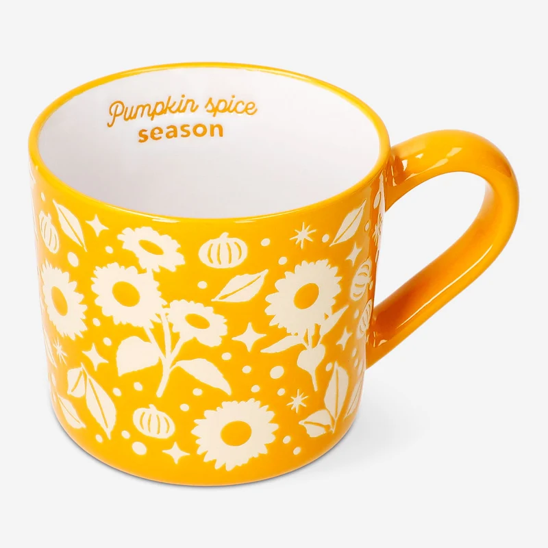 Mug with autumnal print - 450 ml