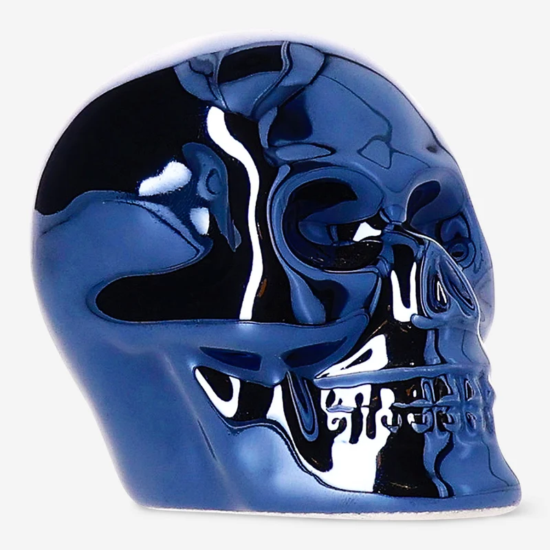Decorative black skull