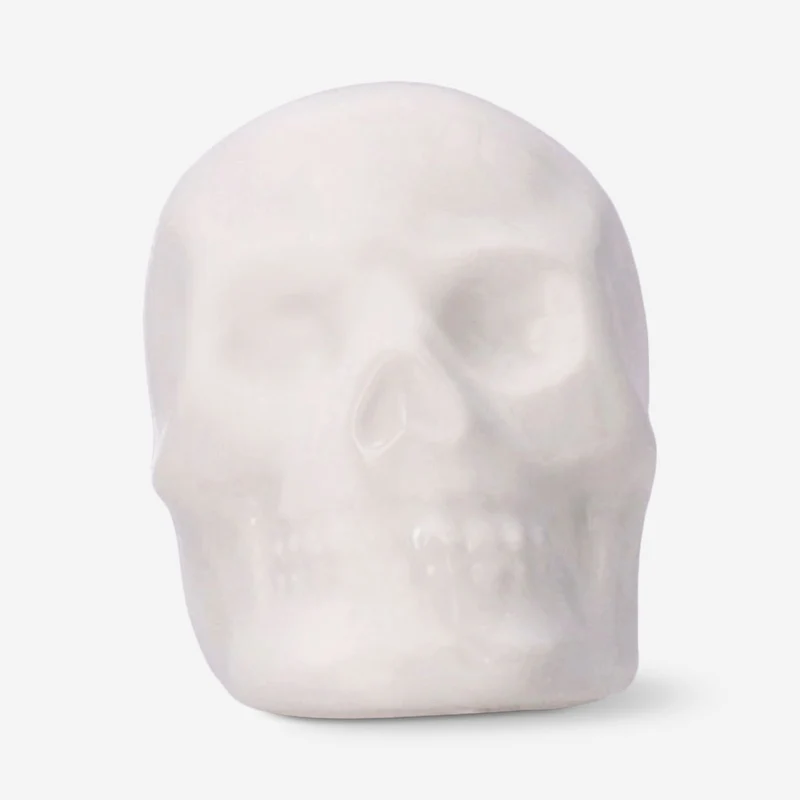 White decorative skull
