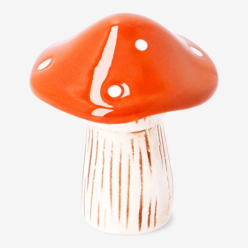 Decorative red mushroom - 8 cm