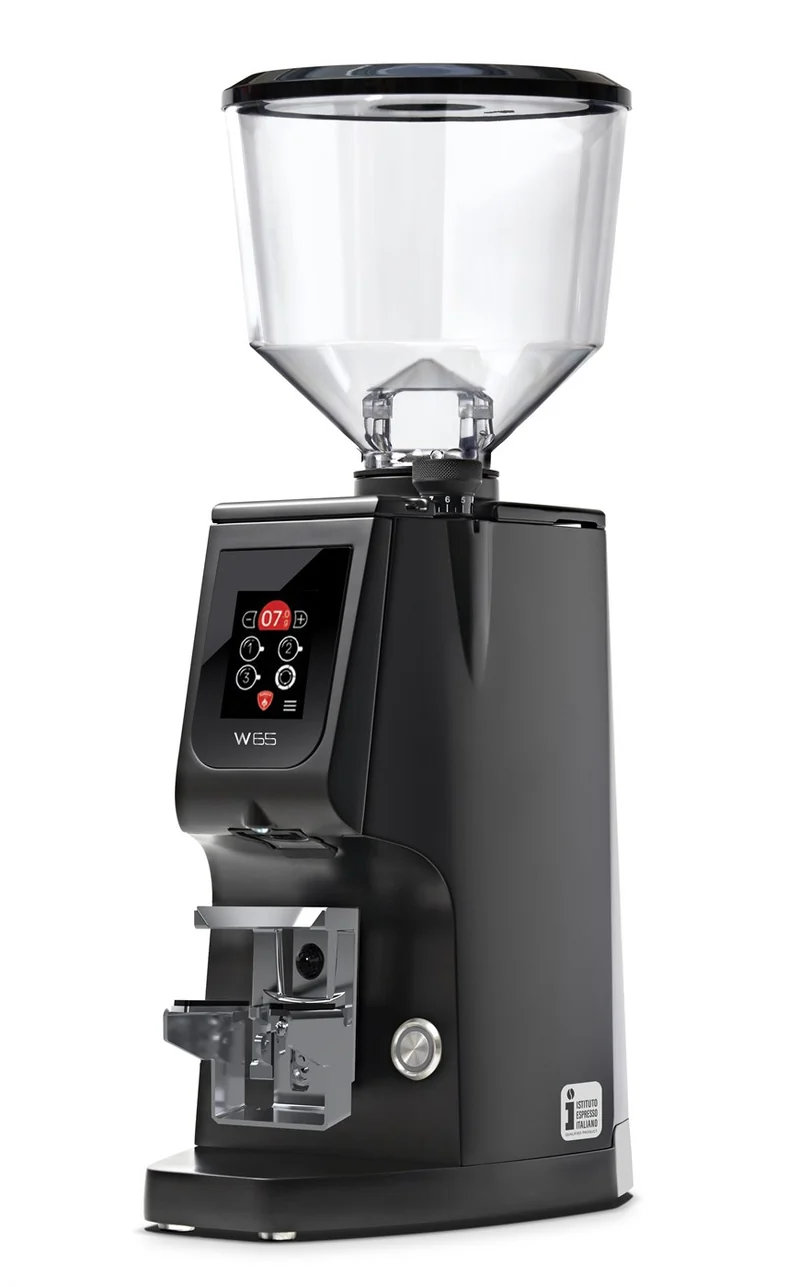 Eureka Atom W 65 Schwarz - Grind by weight
