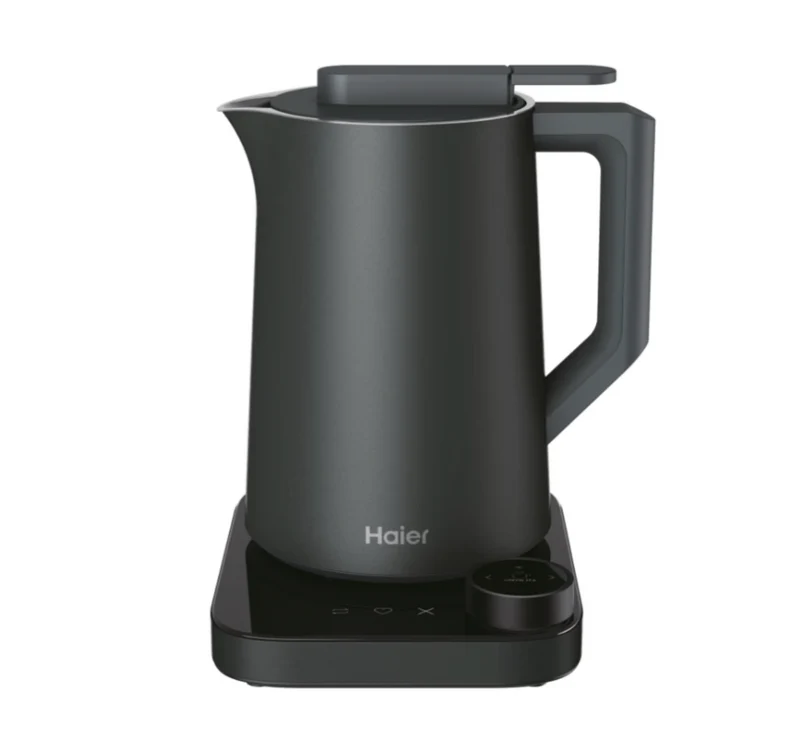 Ⓜ️🔵🔵🔵 Haier HKE7W 011 - [📦🚨Spedizione immediata!🚚💨] Bollitore I-Master Serie 7, Obsidian Grey, Capacità 1,3 litri, Range di temperatura 37°-100°, 2200 (W)